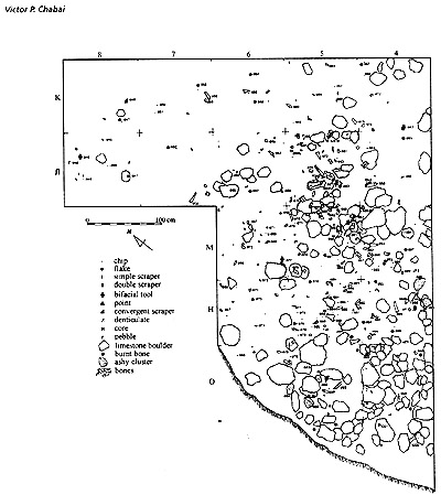 Fig. 1-10       Kabazi II, level V/6: site plan.